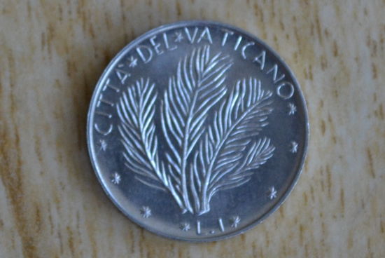 Ватикан 1 лира 1972
