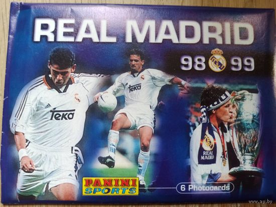Футболисты RealMadrid набор фото-открыток