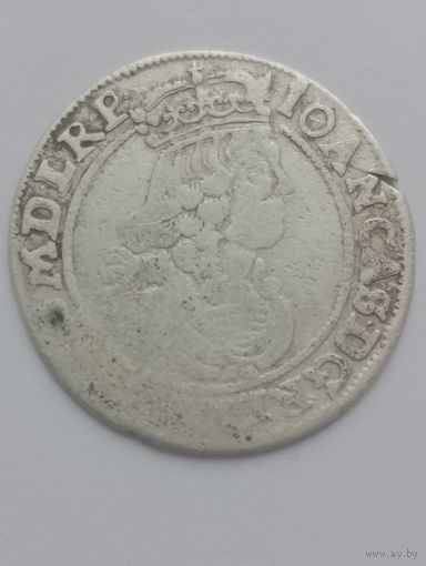 6 грошей, 1664 г.