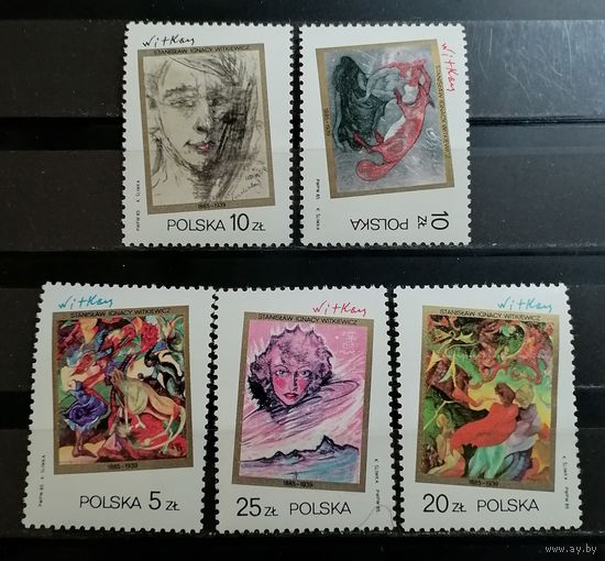 Польша 1985 живопись искусство
