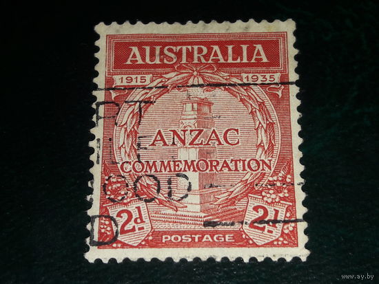 Австралия 1935 год. 20 лет высадке ANZAC в Галлиполи