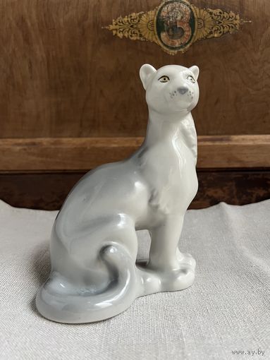Фарфоровая статуэтка "ПУМА", СССР, ЗХК Полонне