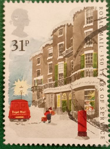 Великобритания 30 июля 1985. 350 лет государственной почтой службе