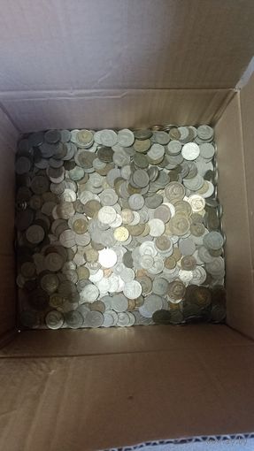 Монеты СССР, медно никелевые, 12 кг