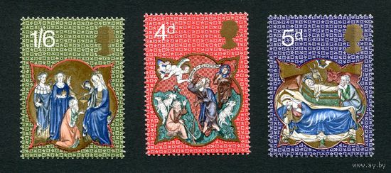 1970 Великобритания Рождество Новый год