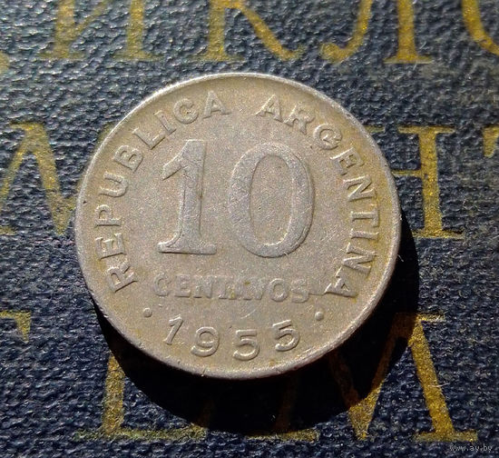 10 сентаво 1955 Аргентина #01