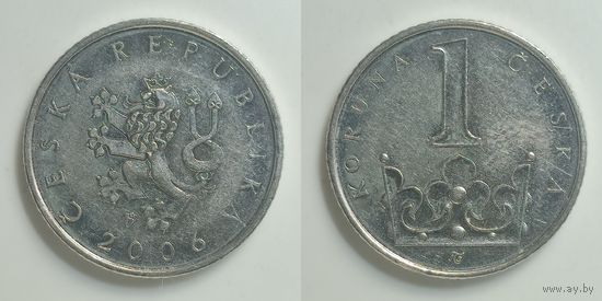 Чехия 1 крона 2006г. 01.009