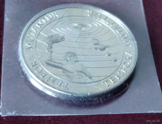 Кирибати 1 доллар, 1997 Времена меняются /Tempora Mutantur/