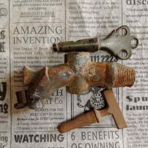 Запчасти от самовара или бочки 3 штуки