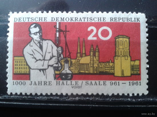 ГДР 1961 1000 лет г. Халле**