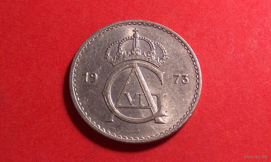 50 эре 1973. Швеция. Хорошая!