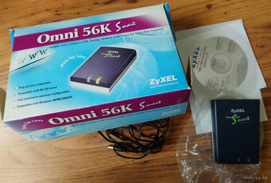 Модем Zyxel Omni 56k