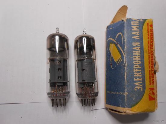 Радиолампы 6Р4П - 2 шт. ОДНИМ ЛОТОМ