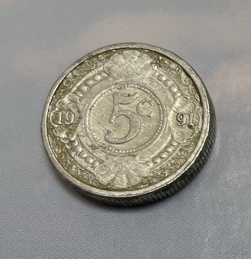 Нидерландские Антильские острова 5 центов 1991