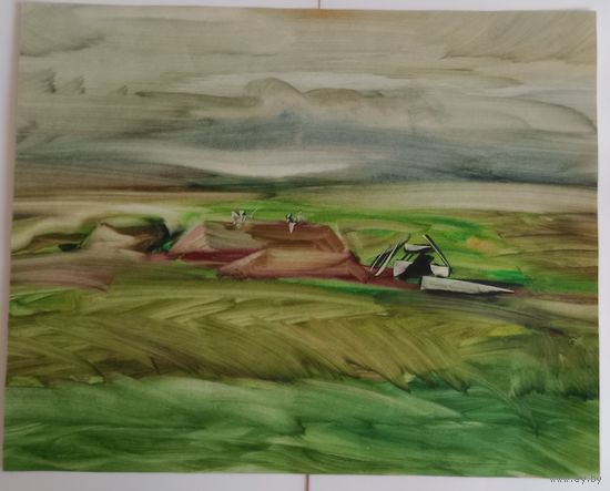 Акварель 40х50