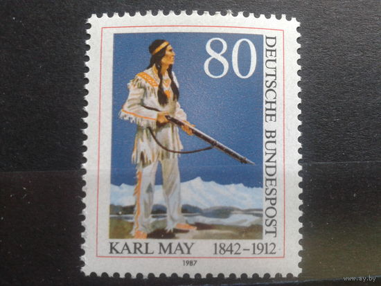 ФРГ 1987 Виниту, персонаж романов Карла Мая** Михель-1,9 евро