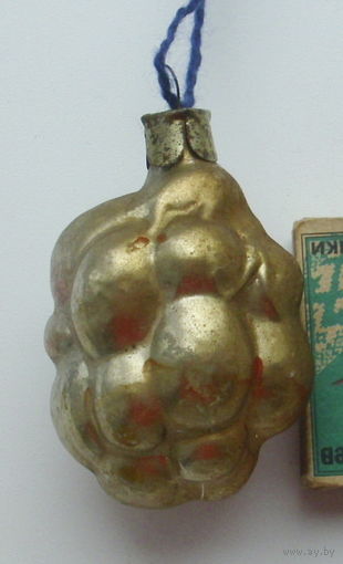 Ёлочная игрушка. Виноград. Л-19.