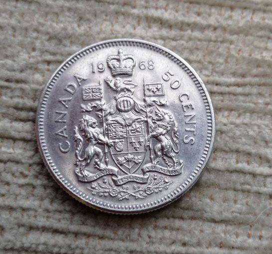 Werty71 Канада 50 центов 1968