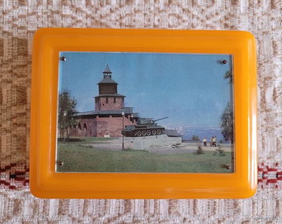 Шкатулка, ретро СССР,  пластик.