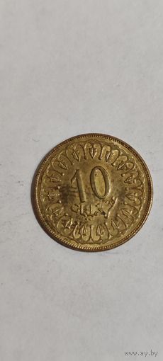 Тунис 10 милим 2009