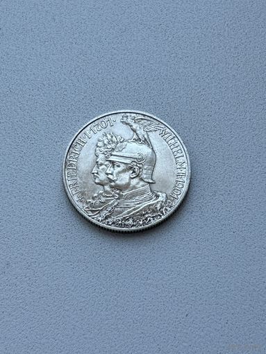 2 марки Вильгельм ll 1901г