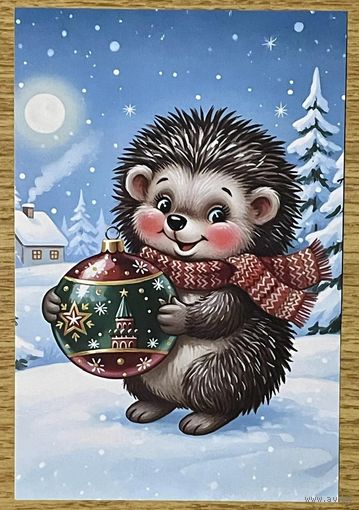 Открытка для посткроссинга чистая 10х15 см. (на тонкой бумаге)