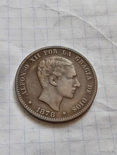 10 сантимов 1878 года в отличном состоянии!