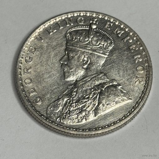 Индия 1 рупия 1919 г. Штемпельный блеск