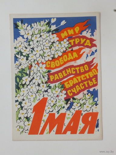 Владимиров 1 мая 1962  10х15 см