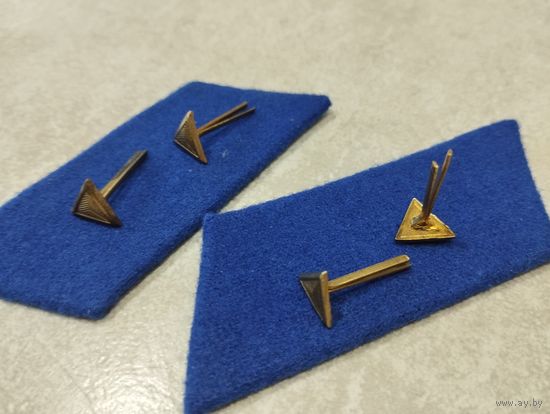Петлицы и знаки отличия.