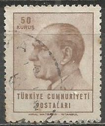 Турция. Кемаль Ататюрк. Первый Президент. 1964г. Mi#1933.