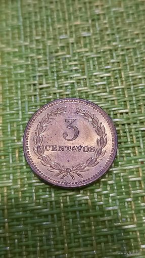 Сальвадор 3 Сентаво 1974 г