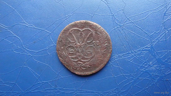 1 копейка 1758                                                                                                                                 (4167)