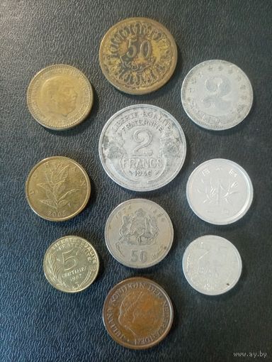 Тунис, Франция, Марокко, Испания, Югославия, Хорватия, Китай, Нидерланды, Франция, Молдова