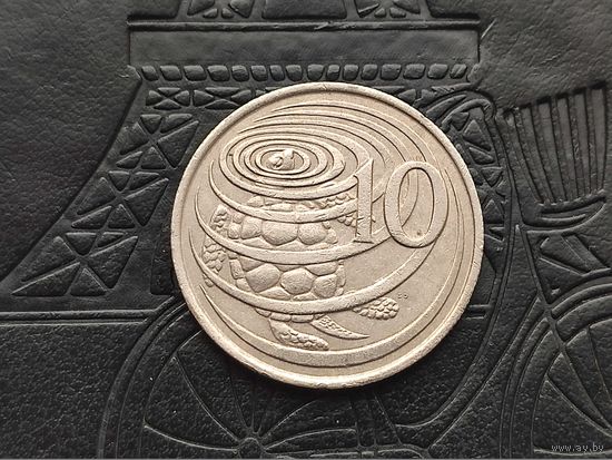 Каймановы Острова. 10 центов 1972. Торг.