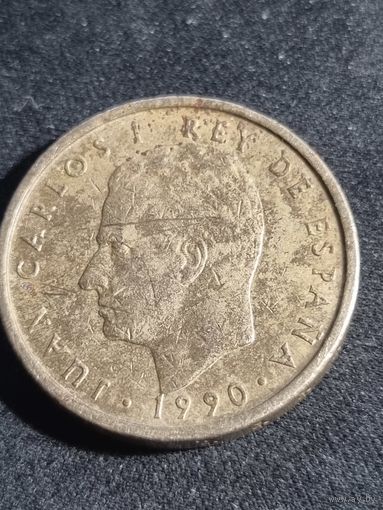 Испания 100 песет 1990
