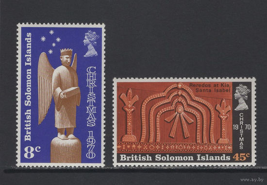 Британские Соломоновы острова /British Solomon Islands 1970** Рождество