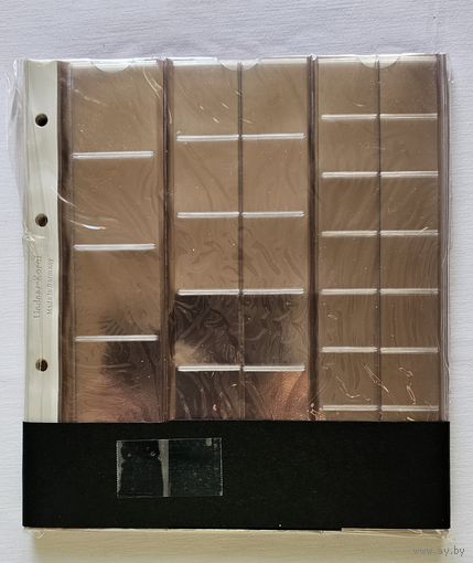 Листы для монет на 6, 12, 20, 30, 33, 48 ячеек Linder Karat K1, K2, K3, K5, K6 (22 - 76 мм) Линейка скопированная польским Shultz! Целая пачка 10 шт! Германия, Линдер, Linder! ВОЗМОЖЕН ОБМЕН!