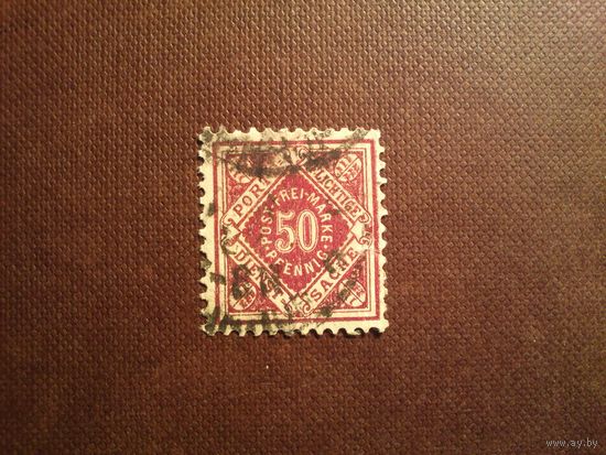 Германия 1921 г.Вюртемберг.Окружная почта./10а/