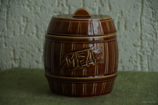 Бочонок для меда  13 см  ( все целое )