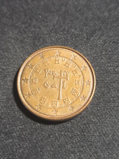 Португалия 1 евроцент 2002