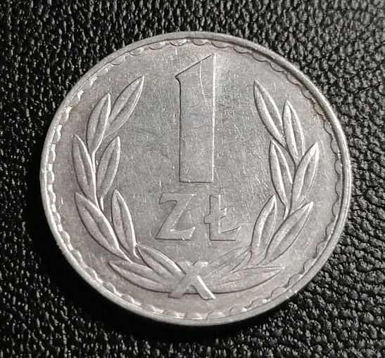 1 злотый 1977