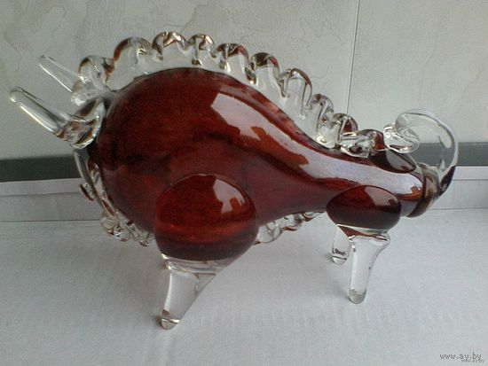 Статуэтка - "ЗУБР" - Стекло.