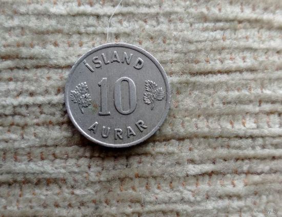 Werty71 Исландия 10 эйре 1946 эре оре