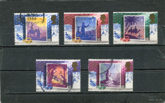 Великобритания. Рождество 1988
