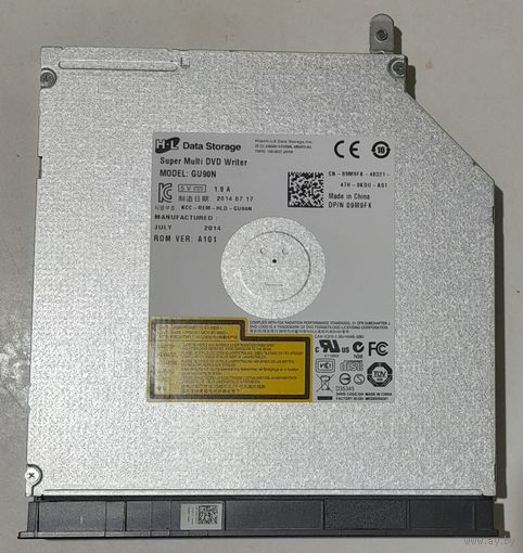 Привод DVD multi HLDS GU90N. DVD-мульти SATA для ноутбука, толщина - 10 мм.