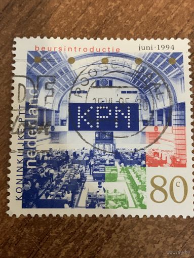 Нидерланды 1994. Stock exchange quotation of the Dutch postal service. Полная серия