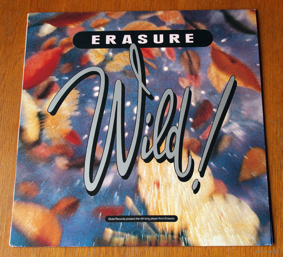 Erasure "Wild!" LP, 1989