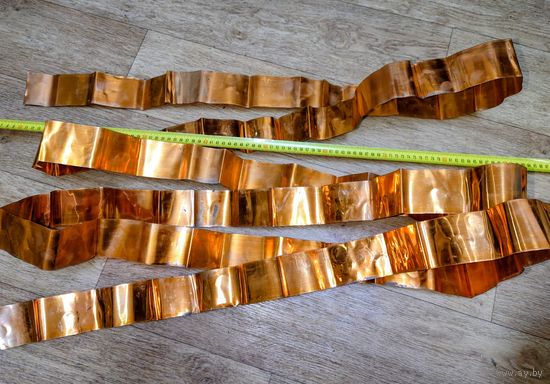 Полоса медная 5300*60*0,3мм, 930гр