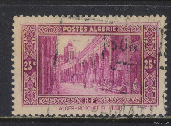Fr Колонии Алжир 1936 Большая мечеть Алжир Стандарт #110
